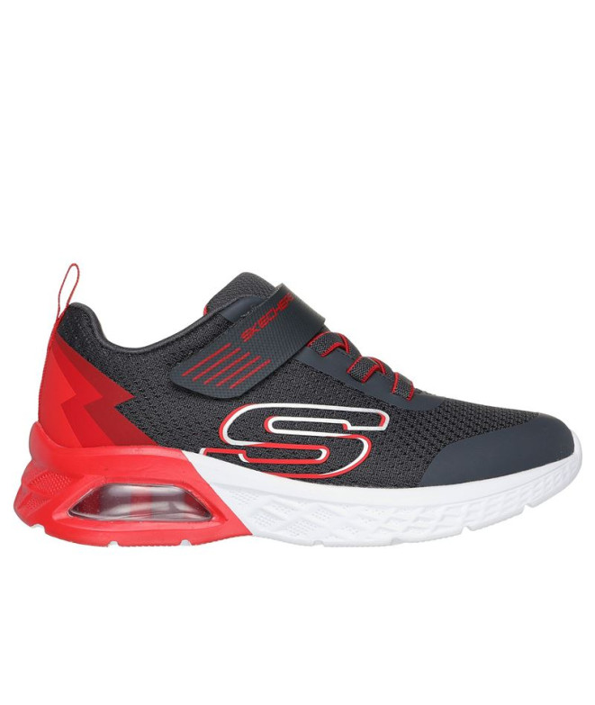 Chaussures Skechers Microspec Max Ii - V Enfant Rouge / Noir