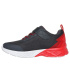 Zapatillas Skechers Microspec Max Ii - V Niño Rojo / Negro
