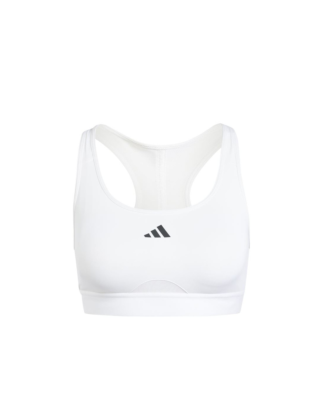 Brassiere de sport adidas Essentials Powerreact Femme Blanc