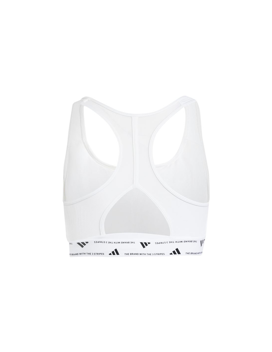 Brassiere de sport adidas Essentials Powerreact Femme Blanc