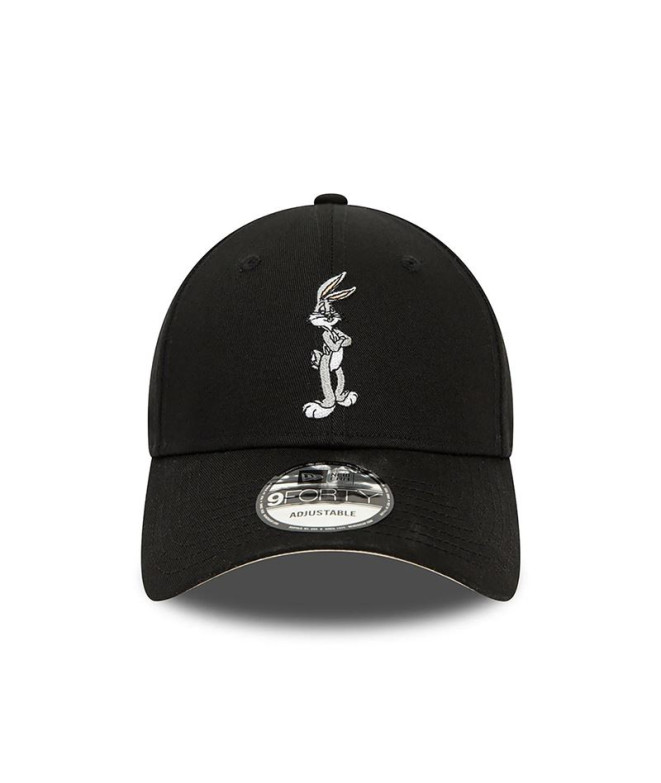 Casquette New Era CHARACTER 9FORTY Bugs Bunny Noir Homme