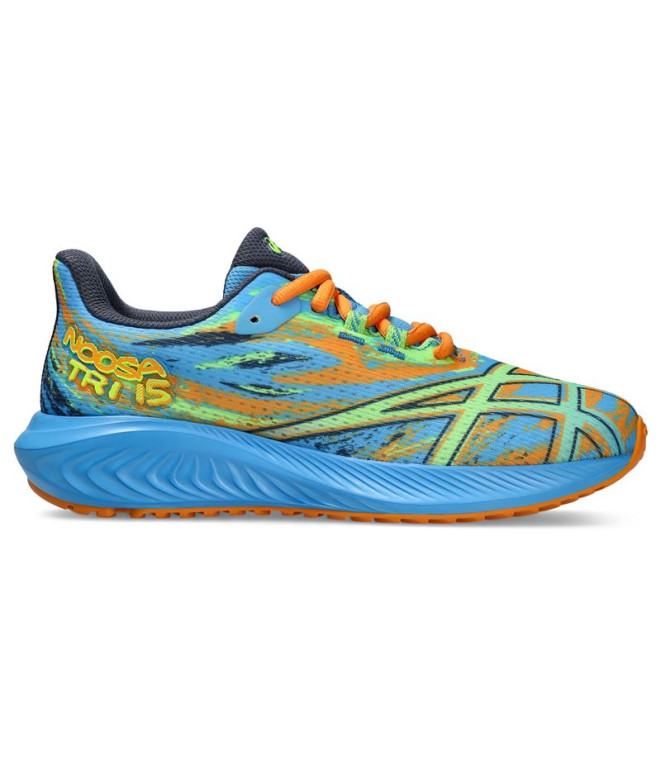 Chaussures de Running ASICS Gel-Noosa Tri 15 Gs Enfant Blue/Lime