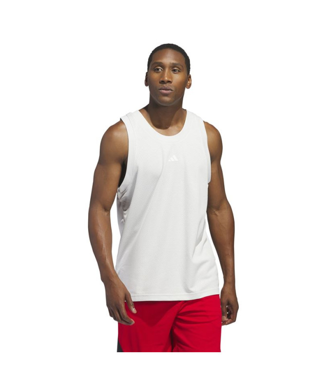 Camiseta de Baloncesto adidas Legends Hombre Gris