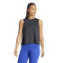 Camiseta por Fitness adidas Essentials Studio Mulher Preto