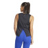 Camiseta por Fitness adidas Essentials Studio Mulher Preto