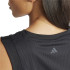 Camiseta por Fitness adidas Essentials Studio Mulher Preto