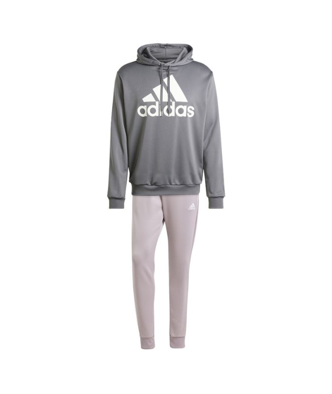 Chándal adidas French Terry Hoodie Hombre Gris