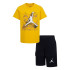 Conjunto Set Menino Jordan Air 2 3D Ft Short Preto