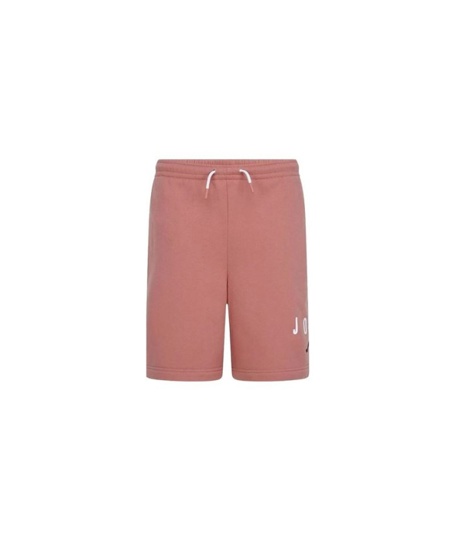 Pantalón Jordan Jumpman Sustainable Short Infantil Rosa