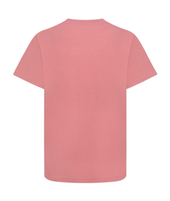 Camiseta Infantil Jordan Hbr Sustainable Ss Rosa