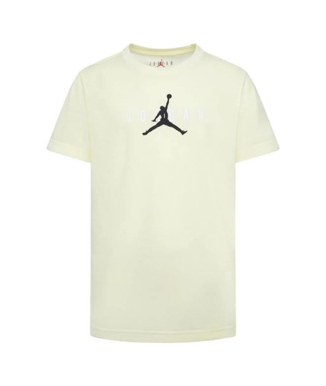 Camiseta Jordan Hbr Sustainable Ss Infantil Amarillo
