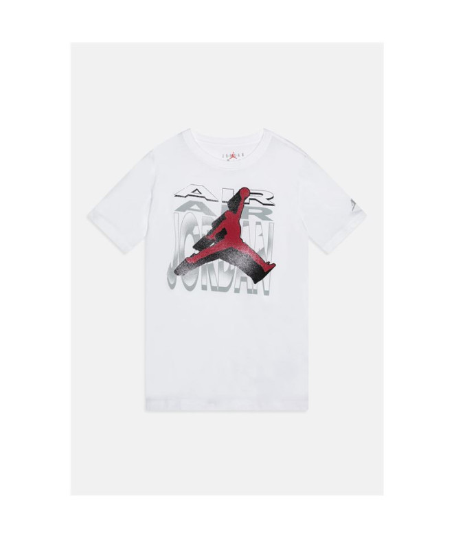 Camiseta Jordan Air 2 3D Ss Niño Blanco