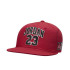 Boné Infantil Jordan Jersey Aba plana Vermelho