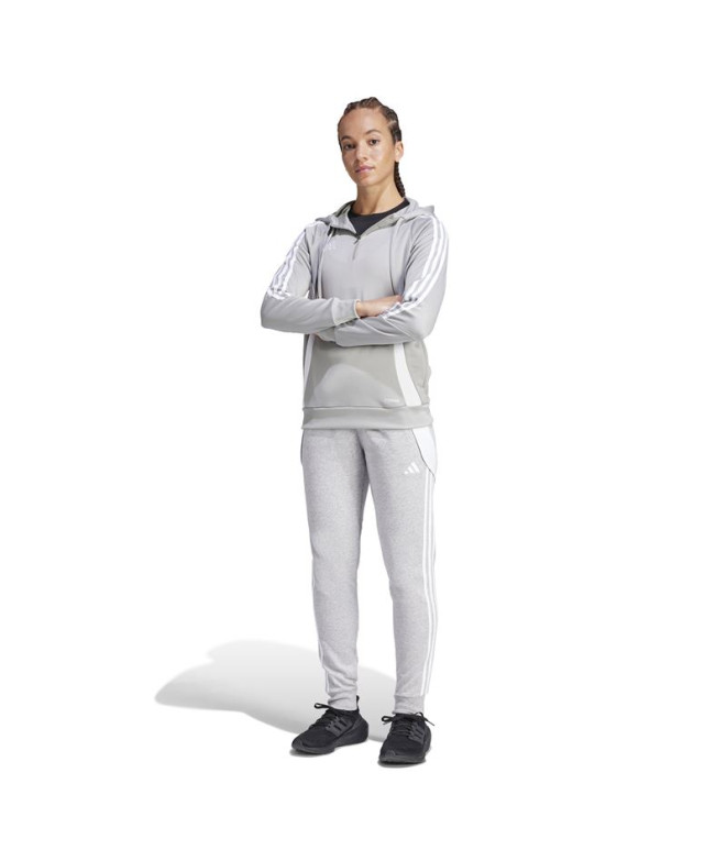 Pantalonrd de Fútbol adidas Tiro24 Mujer Gris