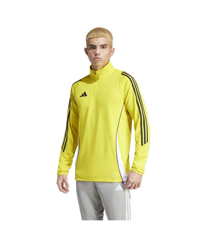 Camiseta de Futebol adidas Tiro24 Homem Amarelo