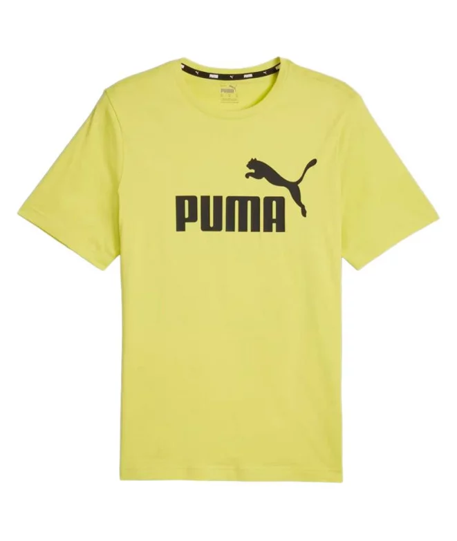 Camiseta Puma Essentials Amarillo Hombre