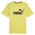 Camiseta Puma Essentials Amarelo Homem