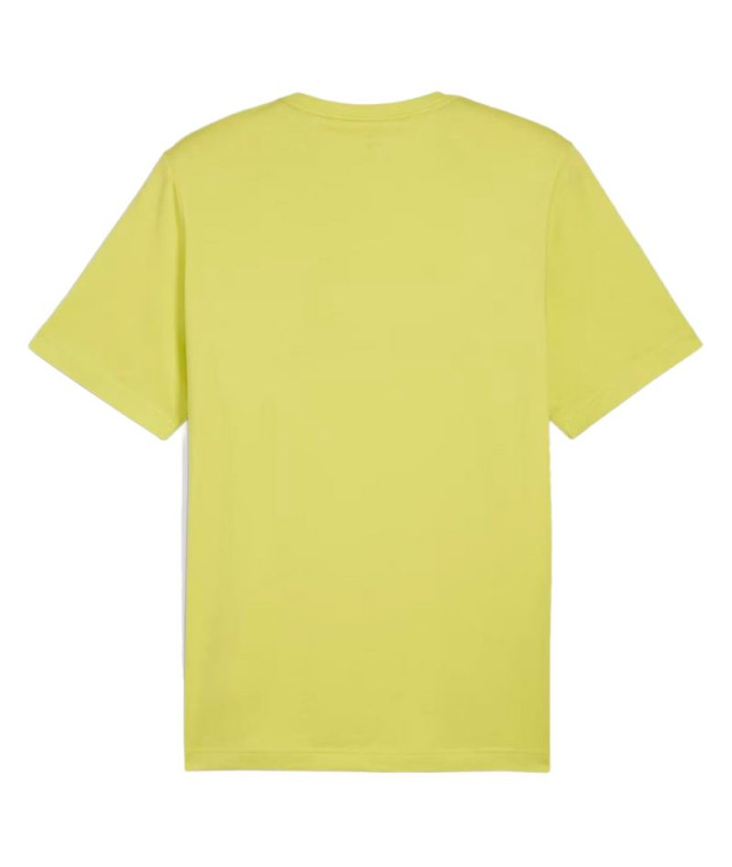 Camiseta Puma Essentials Amarillo Hombre