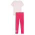 Fato de treino Legging Puma ANIMAL e Whisp Of Rosa Infantil