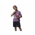 Conjunto Jordan Air 2 3D Ft Short Set Niño Morado