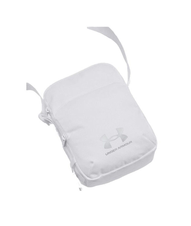 Bolsa de cintura Fitness Under Armour da Loudon Lite Crossbody Branco