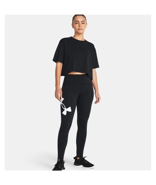 Mallas de Fitness Under Armour Campus Mujer Negro