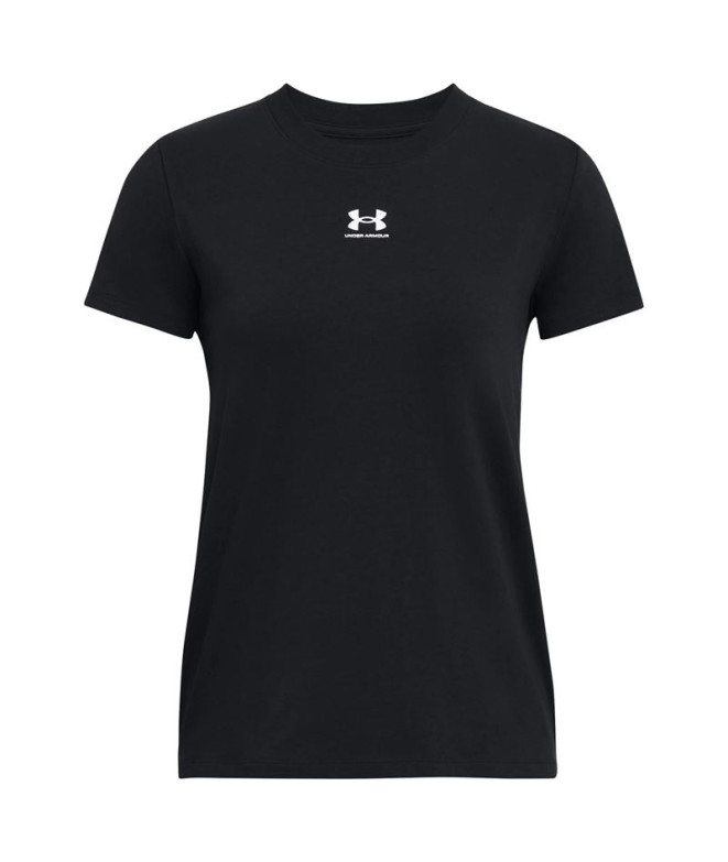 Camiseta de Fitness Under Armour Campus Core Mujer Negro