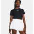 Camiseta Fitness Under Armour Mulher de Campus Core Black
