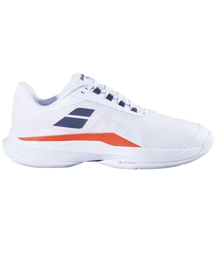 Chaussures de Tennis Babolat Jet Tere 2 Ac Homme Blanc/Rouge