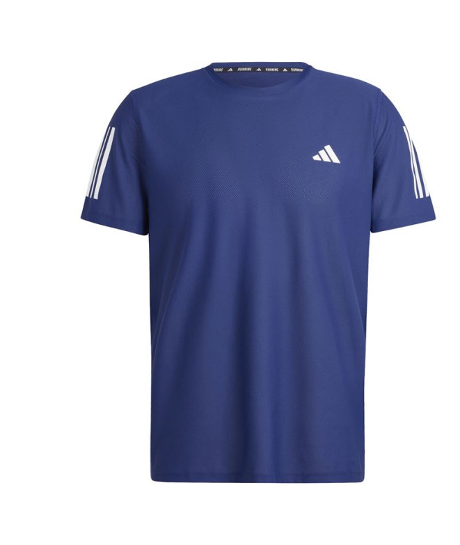 Camiseta por Running adidas Own The Run Homem Azul escuro