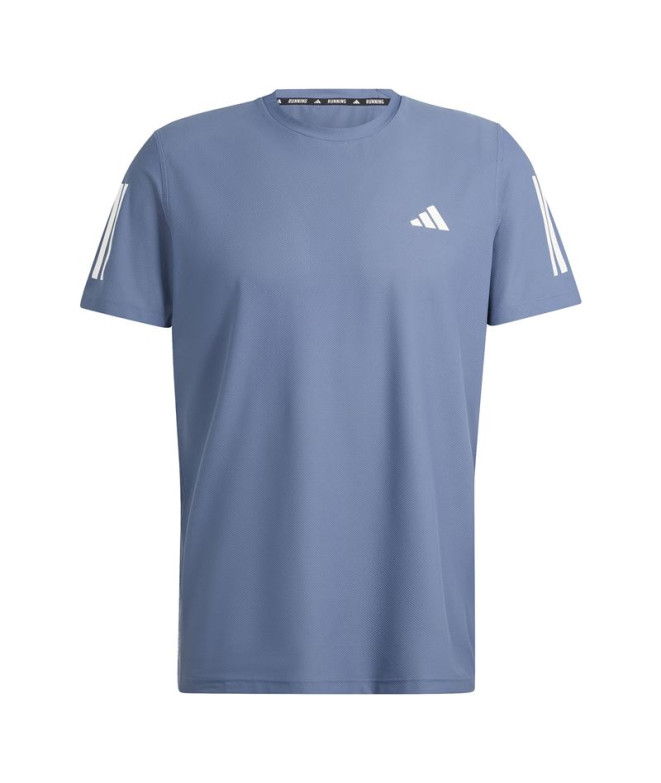 Camiseta by Running adidas Own The Run Homem Blue