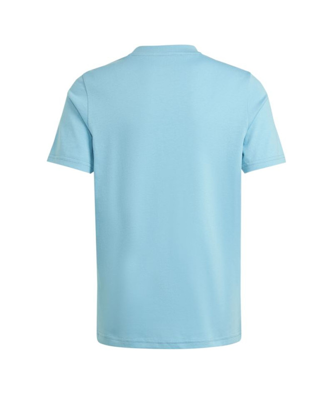 T-shirt adidas Camo Linear Enfant Bleu