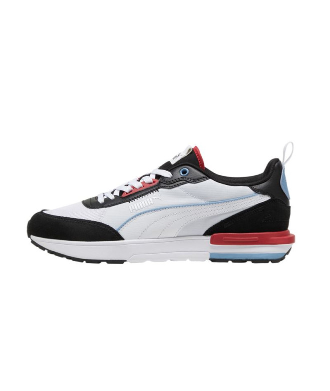 Chaussures Puma R22 Blanc Bleu