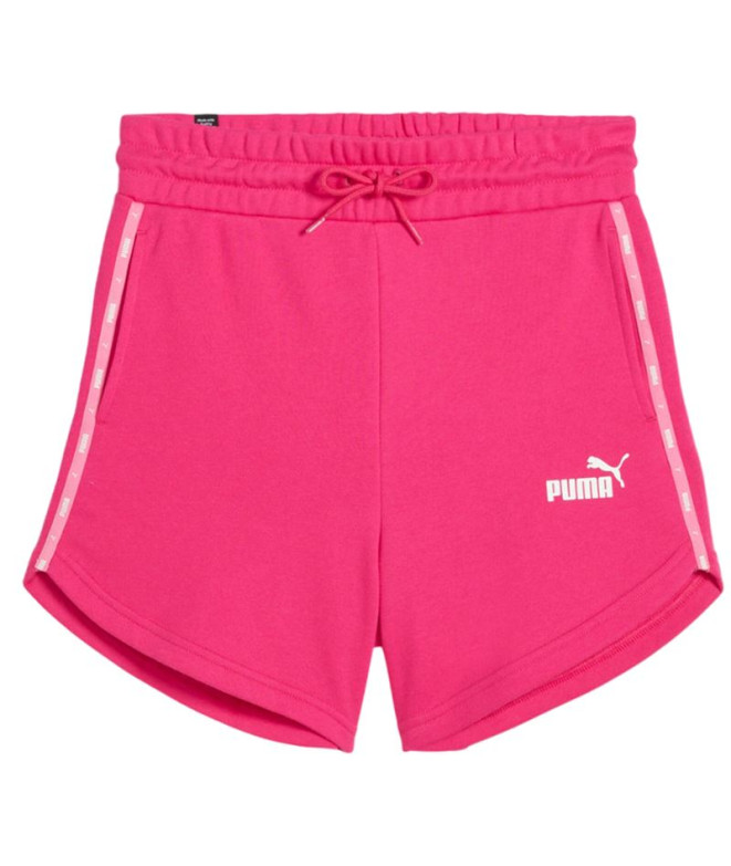 Pantalon Puma Essentials 5'' Tape Femme Rose