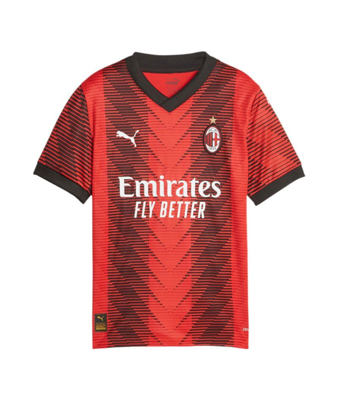 Camiseta de Fútbol Puma A.C.Milan Replica Infantil