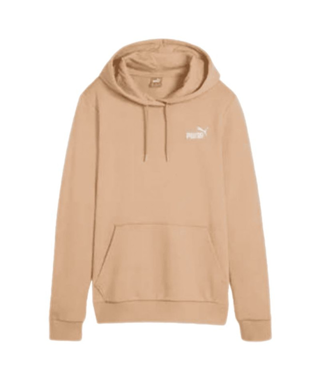 Sweat Puma Essentials+ Broderie Beige Femme