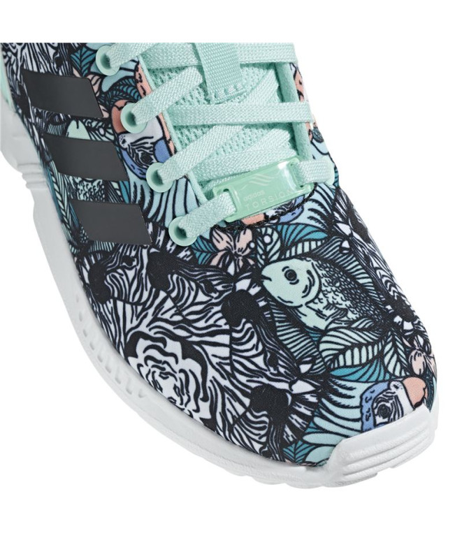 Zapatillas adidas ZX Flux Infantil Verde