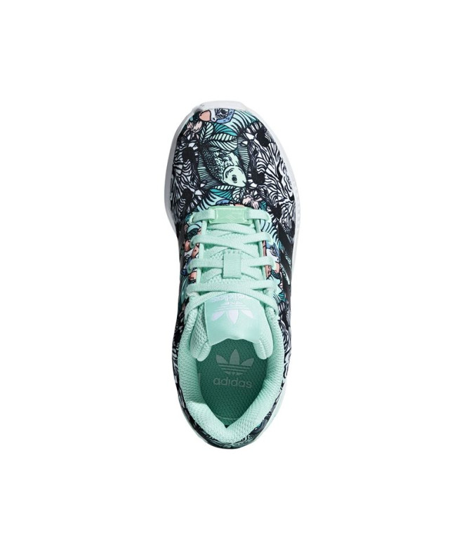 Zapatillas adidas ZX Flux Infantil Verde