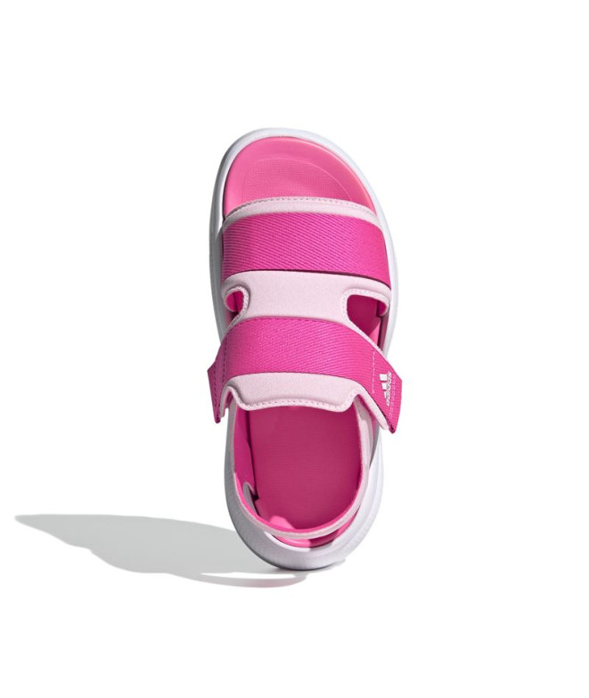 Sandalias de Natación adidas Mehana Infantil Rosa