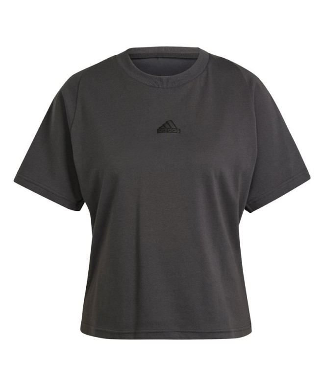 T-shirt adidas Femme Z.N.E. Noir