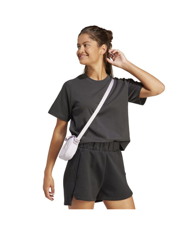 T-shirt adidas Femme Z.N.E. Noir