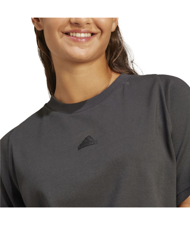 T-shirt adidas Femme Z.N.E. Noir