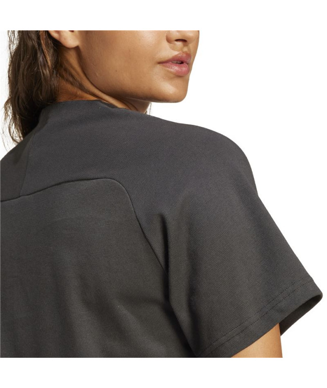 Camiseta adidas Mulher Z.N.E. Preto