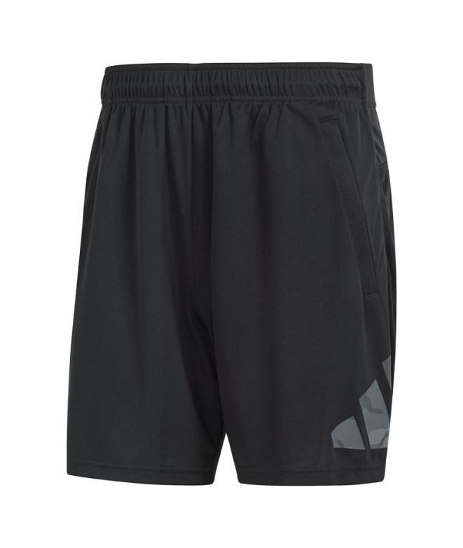 Pantalon adidas Essentials Train Essentials Seasonal Big Logo Homme Noir