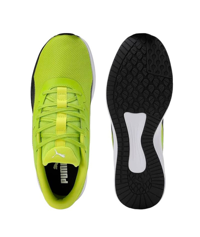 Zapatillas Puma Night Runner V3 Negro-Amarillo
