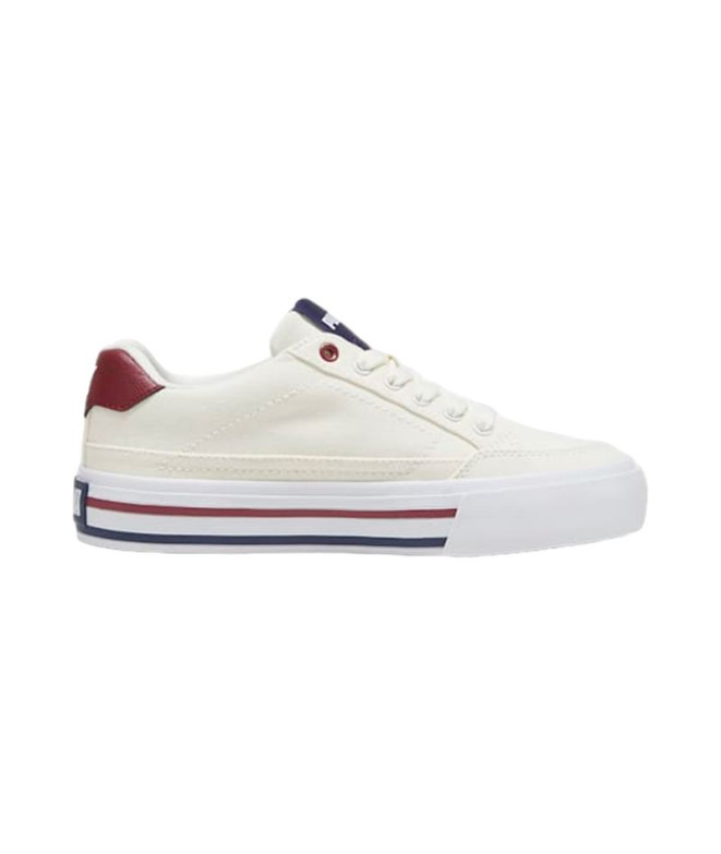 Zapatillas Puma Court Classic Vulc Warm Blanco Infantil