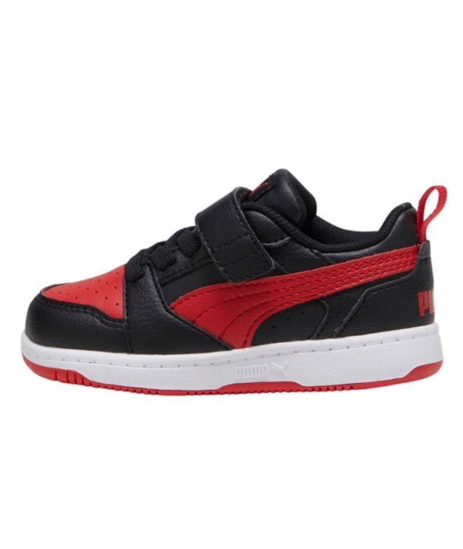 Chaussures Puma Rebound V6 Enfant Noir