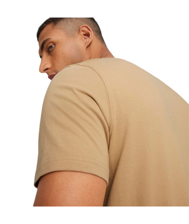 Camiseta Puma Power Graphic Castanho Infantil