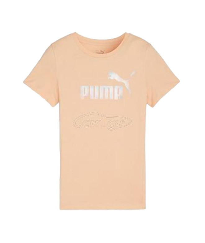 T-shirt Puma Essentials+ SUMMER DAZE Peach Fizz...