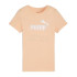 T-shirt Puma Essentials+ SUMMER DAZE Peach Fizz Enfant